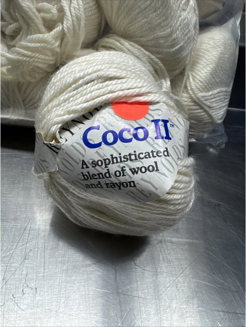 Reynolds Coco 2 Yarn Shade 652 8 Skein Lot